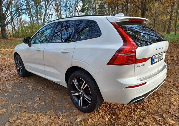 Volvo XC 60 cena 157000 przebieg: 37000, rok produkcji 2021 z Nidzica małe 631